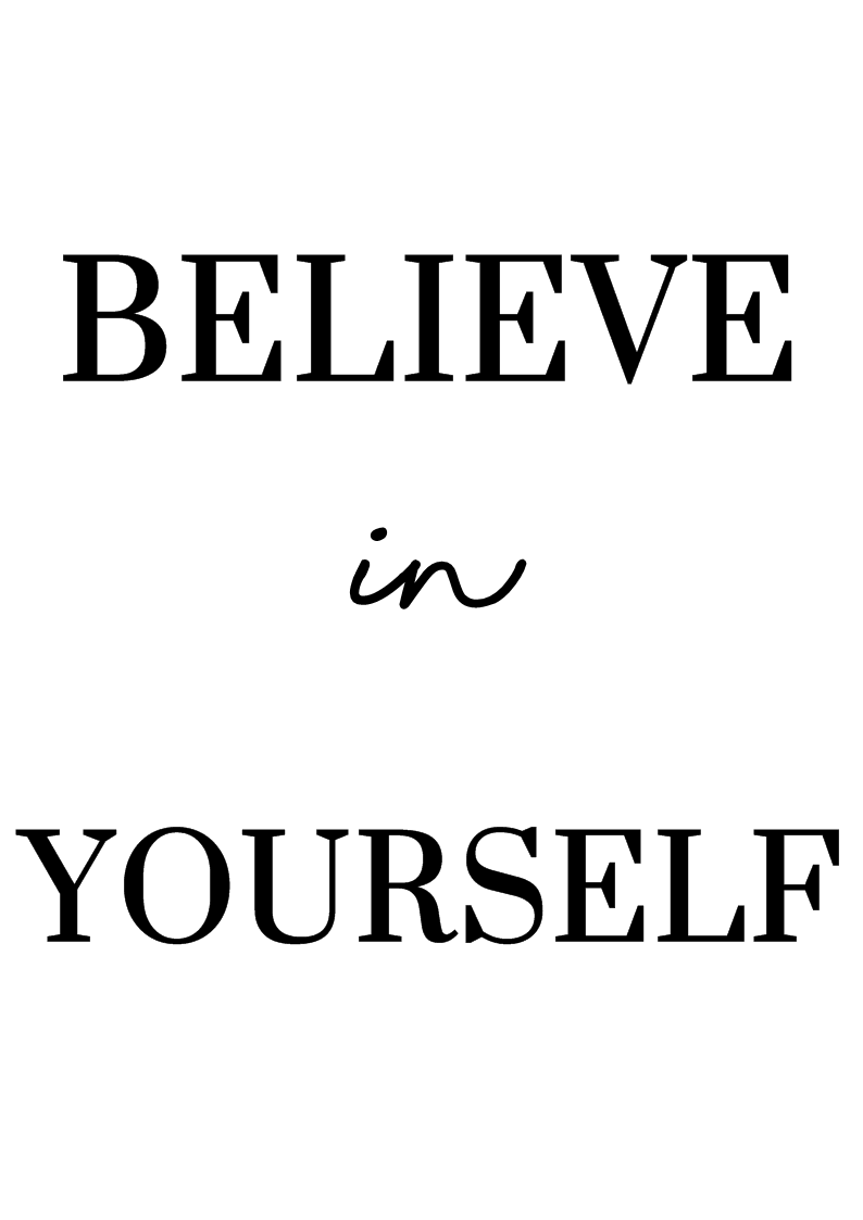 believe-in-yourself