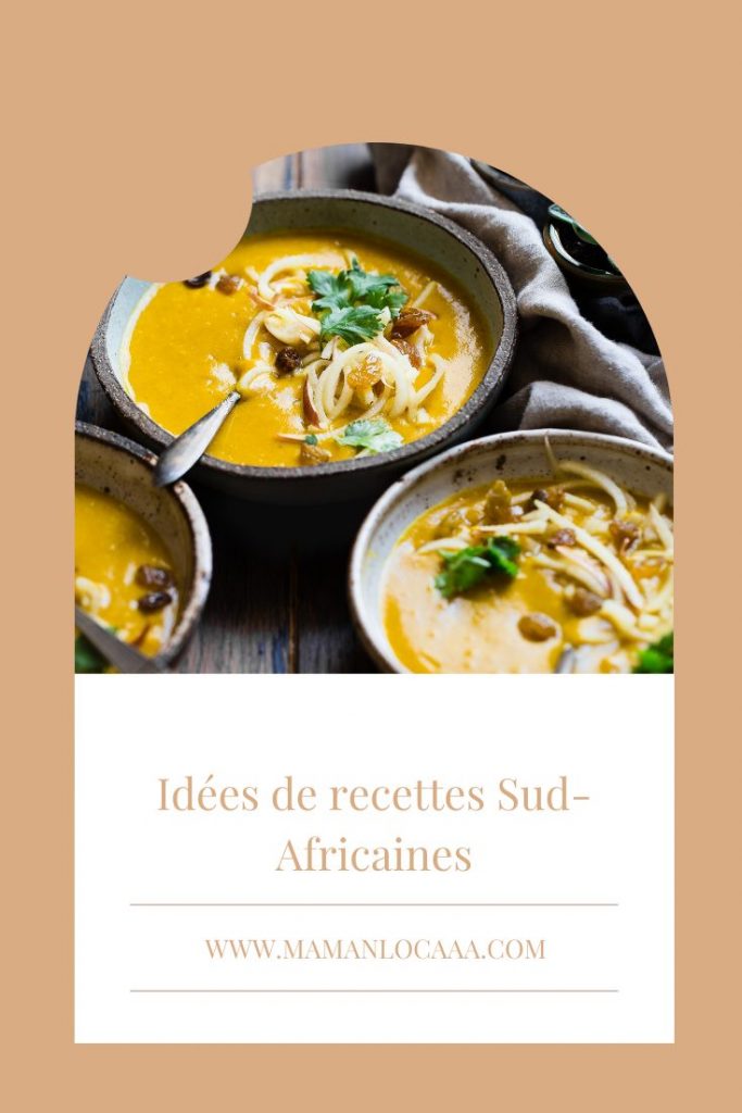 Recettes sud-africaines